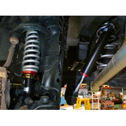 RAPTOR 4X4 -BLACK MONOTUBE SHOCKS -TOYOTA KZJ90/95 LIFT KIT +4 CM