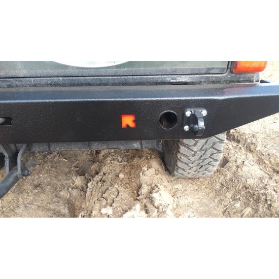 Rear metal bumper for Nissan Patrol Y61